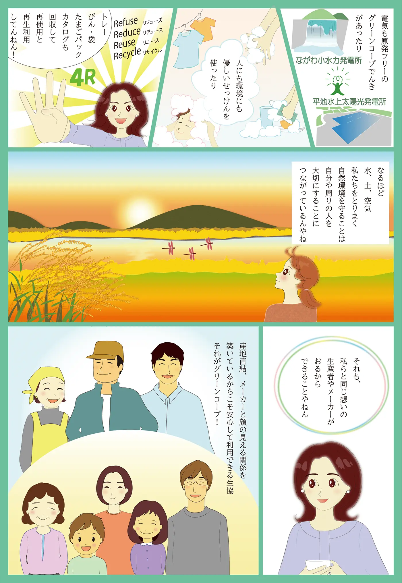 マンガ！グリーンコープってなあに？　page03
