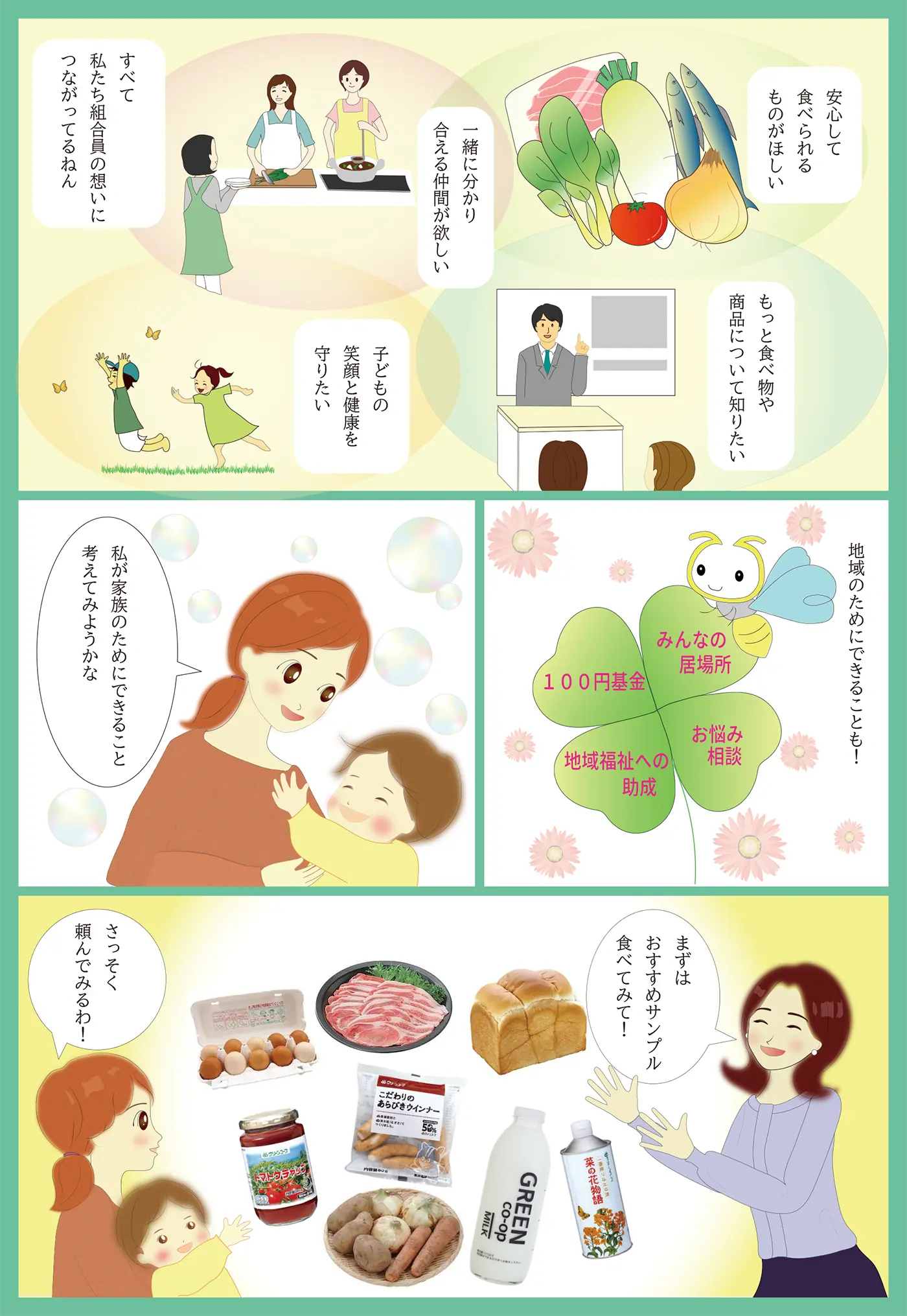 マンガ！グリーンコープってなあに？　page04